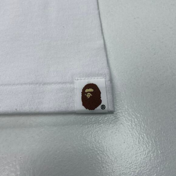 BAPE Check College T-Shirt Size L - Picture 8 of 10